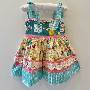 2T Cheeky Plum dress